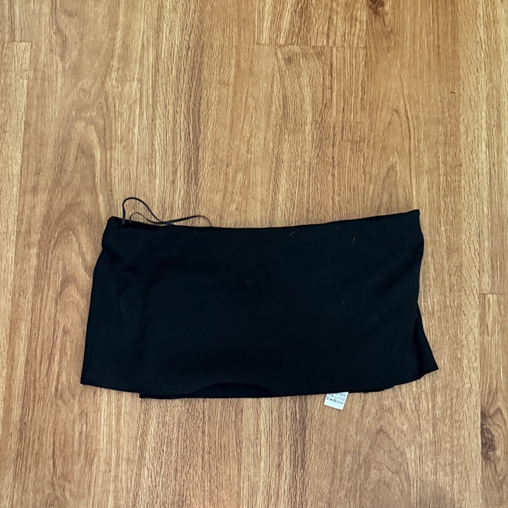 Zara Black Crop Top